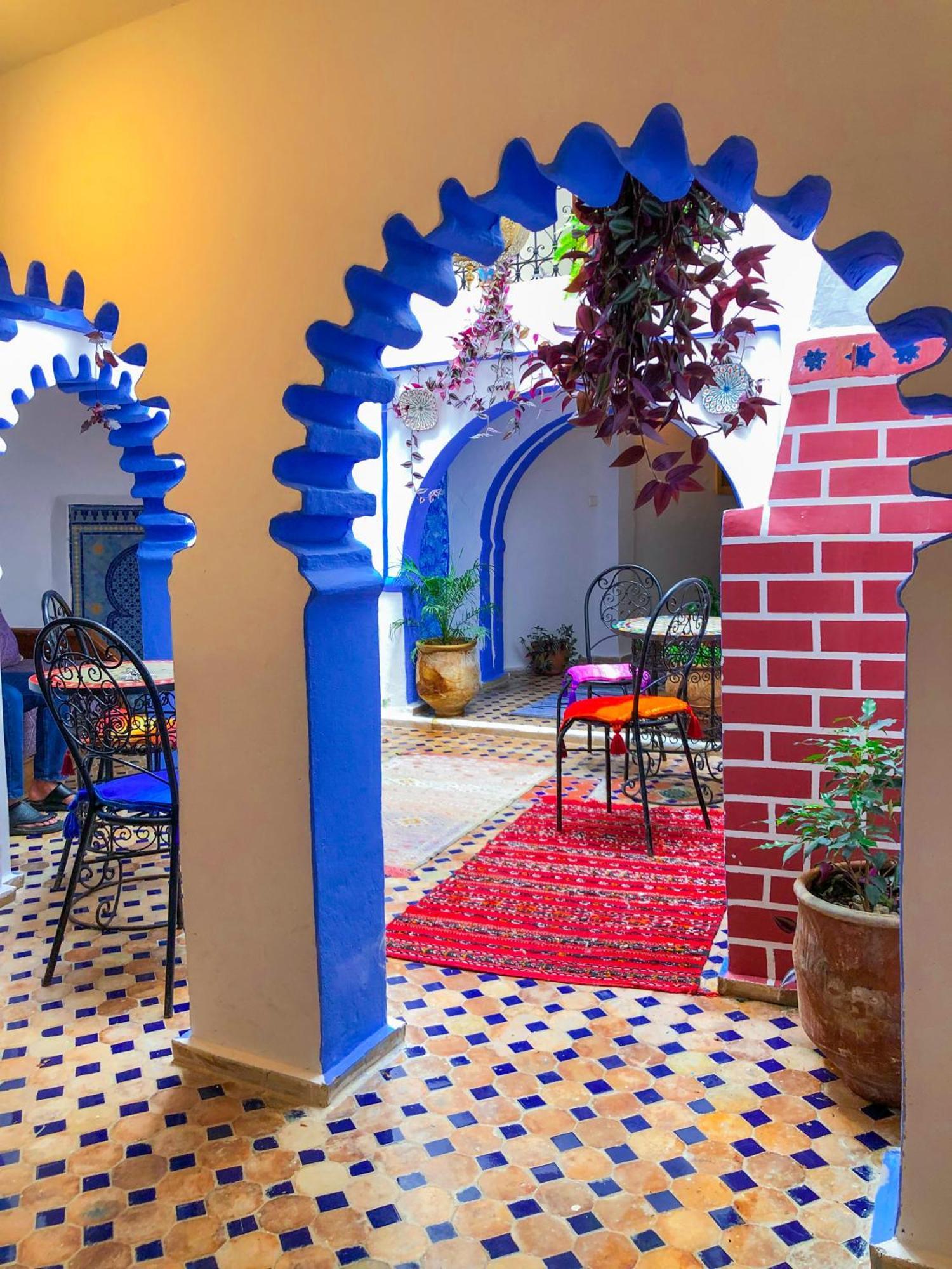 Riad Said Chaouen Chefchaouen Buitenkant foto